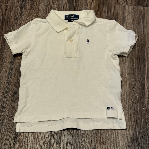 Polo Ralph Lauren Other - Infant Polo Ralph Lauren White Polo Size 12 months